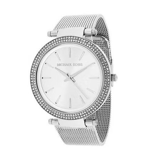  Shop Authentic Michael Kors Darci Silver Dial Silver Mesh Bracelet Watch for Women - MK3367 - Luxxuri