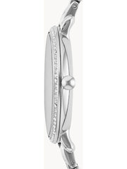  Shop Authentic Fossil Jacqueline White Dial Silver Steel Strap Watch for Women - ES3631 - Luxxuri