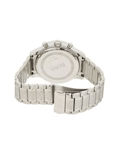  Shop Authentic Hugo Boss Aeroliner Black Dial Silver Steel Strap Watch for Men - 1513181 - Luxxuri