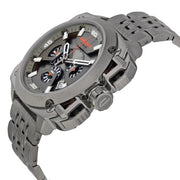 Shop Authentic Diesel BAMF Chronograph Gray Dial Gray Steel Strap Watch For Men - DZ7344 - Luxxuri