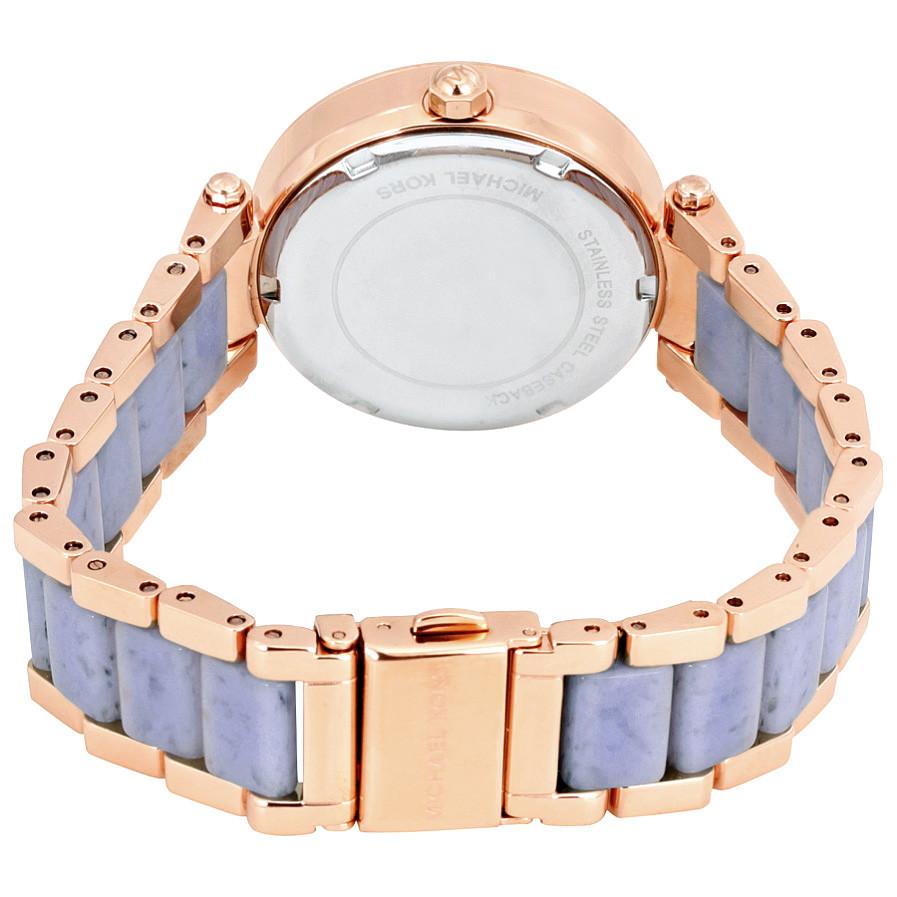  Shop Authentic Michael Kors Parker Gold Dial Two Tone Steel Strap Watch for Women - MK6327 - Luxxuri