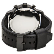  Shop Authentic Fossil Nate Chronograph Black Dial Black Leather Strap Watch for Men - JR1354 - Luxxuri