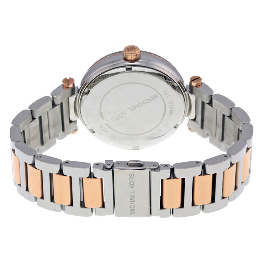  Shop Authentic Michael Kors Skylar Black Dial Two Tone Steel Strap Watch for Women - MK5957 - Luxxuri
