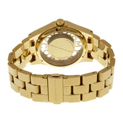  Shop Authentic Marc Jacobs Henry Transparent Gold Dial Gold Steel Strap Watch for Women - MBM3206 - Luxxuri