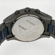 Shop Authentic Armani Exchange Chronograph Blue Dial Grey Steel Strap Watch For Men - AX1166 - Luxxuri