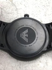  Shop Authentic Emporio Armani Renato Quartz Black Dial Black Steel Strap Watch For Men - AR11079 - Luxxuri