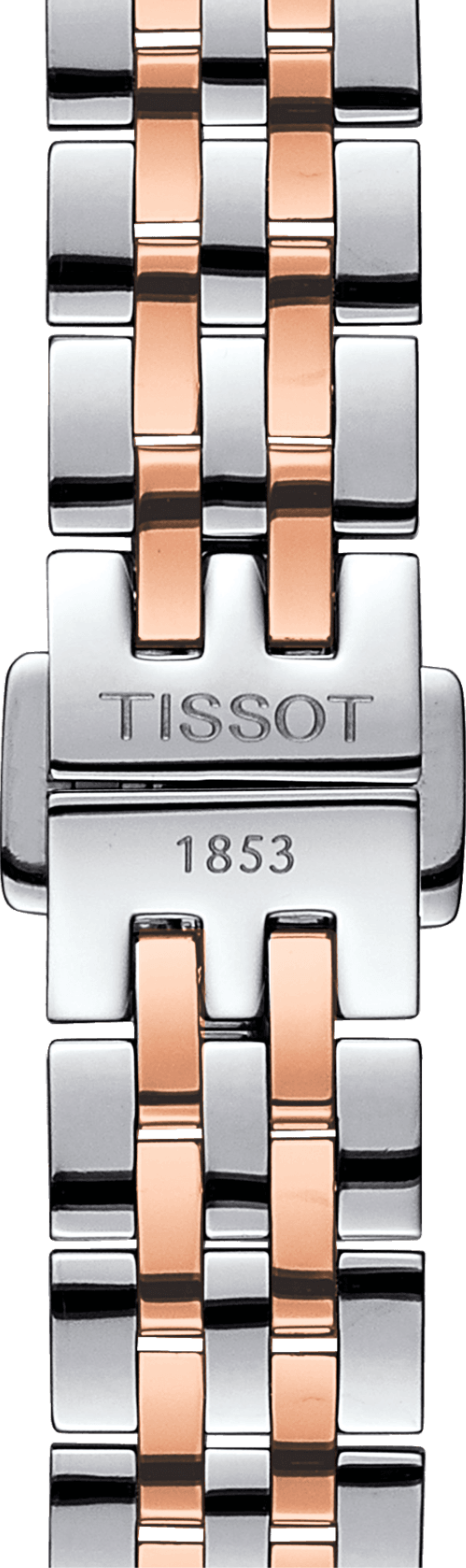  Shop Authentic Tissot Le Locle Automatic Small Lady Silver Dial Two Tone Steel Strap Watch For Women - T41.2.183.33 - Luxxuri