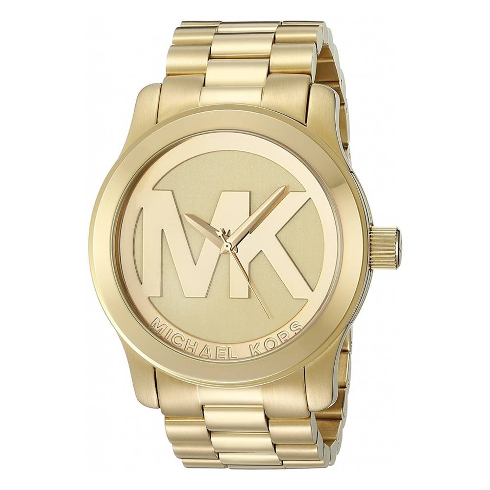  Shop Authentic Michael Kors Runway Gold Dial Gold Steel Strap Watch for Women - MK5473 - Luxxuri