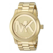  Shop Authentic Michael Kors Runway Gold Dial Gold Steel Strap Watch for Women - MK5473 - Luxxuri