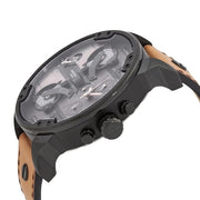  Shop Authentic Diesel Mr. Daddy 2.0 Chronograph Grey Dial Brown Leather Strap Watch For Men - DZ7406 - Luxxuri