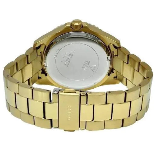  Shop Authentic Guess BFF Multifunction Gold Dial Gold Steel Strap Watch for Men - W0231L2 - Luxxuri
