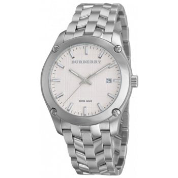  Shop Authentic Burberry Heritage Check White Dial Silver Steel Strap Watch for Women - BU1853 - Luxxuri