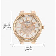  Shop Authentic Guess Madison Diamonds White Dial Rose Gold Steel Strap Watch for Women - W0637L3 - Luxxuri