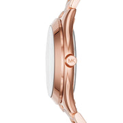  Shop Authentic Michael Kors Slim Runway Rose Gold Dial Rose Gold Steel Strap Watch for Women - MK3549 - Luxxuri