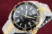  Shop Authentic Tag Heuer Formula 1 Quartz Black Dial Two Tone Steel Strap Watch for Men - WAZ1121.BB0879 - Luxxuri