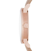  Shop Authentic Burberry The City White Dial White Leather Strap Watch for Women - BU9012 - Luxxuri