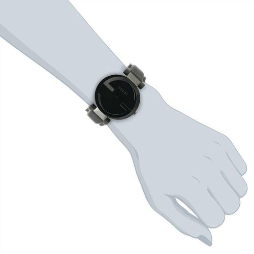  Shop Authentic Gucci Interlocking G Black Dial Watch For Women - YA133302 - Luxxuri