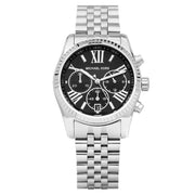  Shop Authentic Michael Kors Runway Chronograph Black Dial Silver Steel Strap Watch For Women - MK5708 - Luxxuri