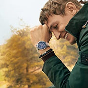  Shop Authentic Tommy Hilfiger Daniel Black Dial Black Leather Strap Watch for Men - 1710417 - Luxxuri