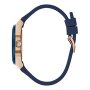  Shop Authentic Guess Zena Blue Dial Blue Silicone Strap Watch For Women - W1049L2 - Luxxuri