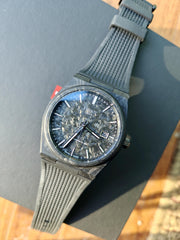  Shop Authentic Tissot PRX Powermatic 80 Carbon Black Dial Black Rubber Strap Watch for Men - T137.907.97.201.00 - Luxxuri