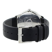  Shop Authentic Calvin Klein Minimal Silver Dial Black Leather Strap Watch for Men - K3M221CY - Luxxuri