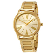  Shop Authentic Michael Kors Hartman Quartz Gold Dial Gold Steel Strap Watch For Women - MK3490 - Luxxuri