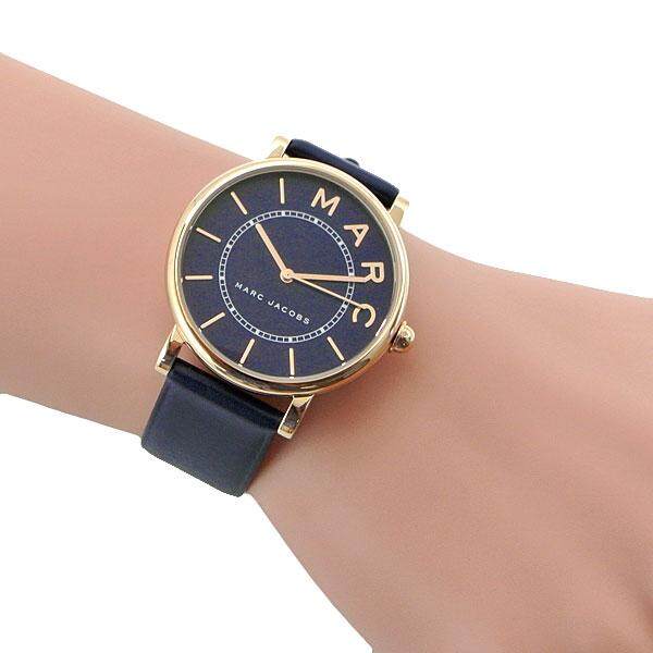 Shop Authentic Marc Jacobs Roxy Navy Blue Dial Blue Leather Strap Watch for Women - MJ1534 - Luxxuri