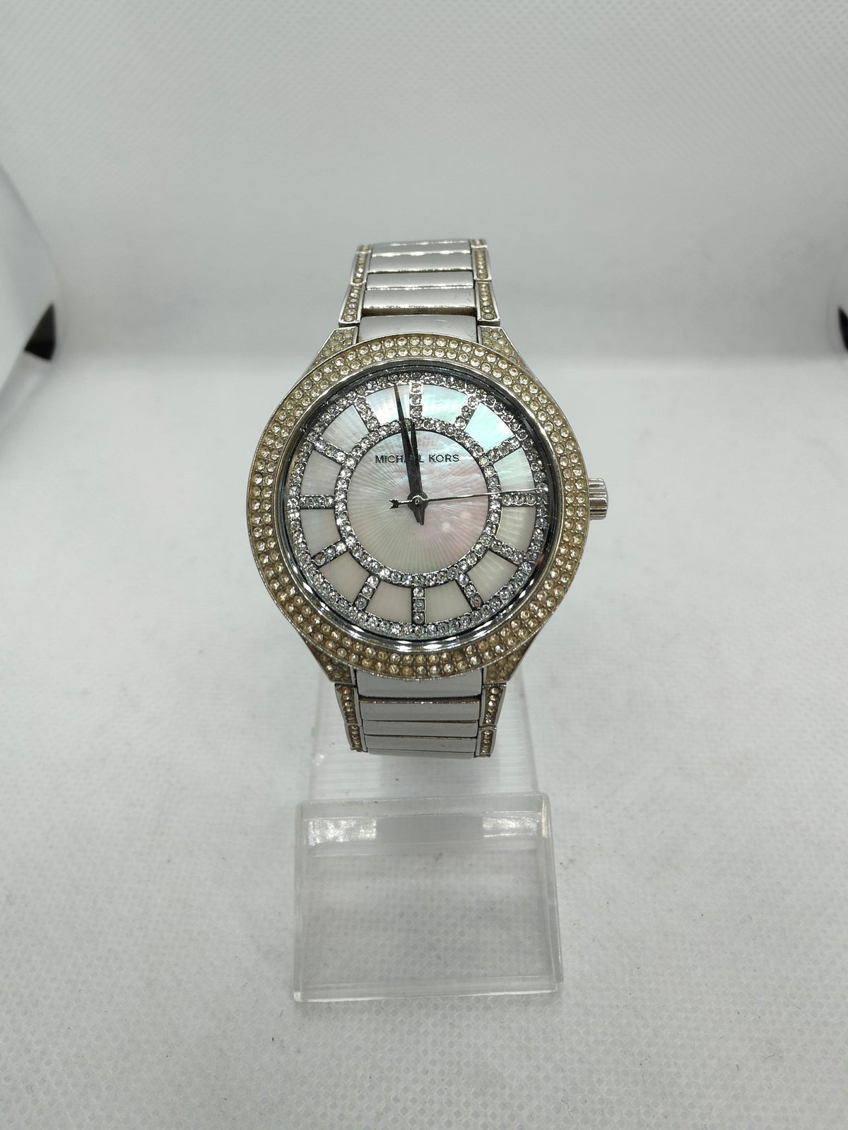  Shop Authentic Michael Kors Kerry Silver Tone Silver Steel Strap Watch for Women - MK3311 - Luxxuri