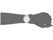  Shop Authentic Michael Kors Pyper Quartz Silver Dial White Leather Strap Watch For Women - MK2858 - Luxxuri