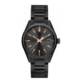  Shop Authentic Tag Heuer Carrera Black Dial Watch for Women - WAR1113.BA0602 - Luxxuri