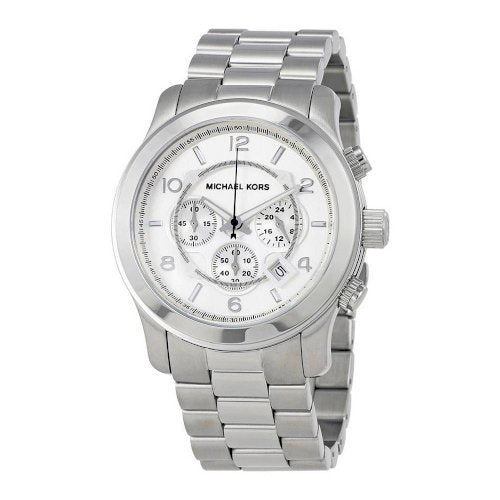  Shop Authentic Michael Kors Runway Silver Dial Silver Steel Strap Watch for Men- MK8086 - Luxxuri
