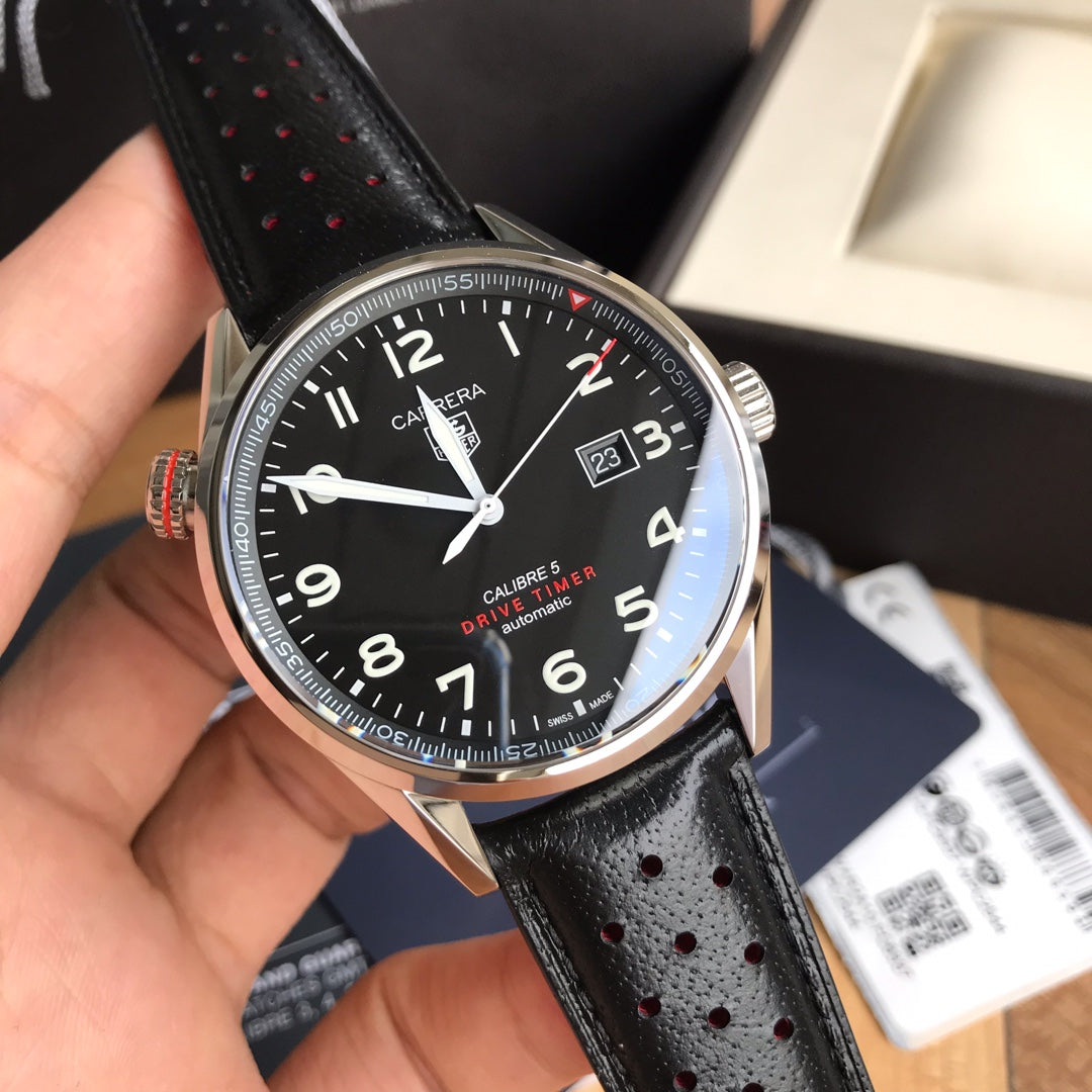  Shop Authentic Tag Heuer Carrera Black Dial Watch for Men - WAR2A10.FC6337 - Luxxuri