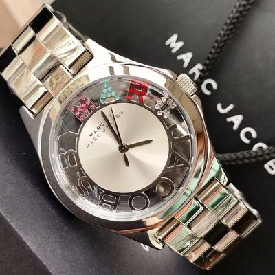  Shop Authentic Marc Jacobs Henry Skeleton Silver Dial Silver Steel Strap Watch for Women - MBM3262 - Luxxuri