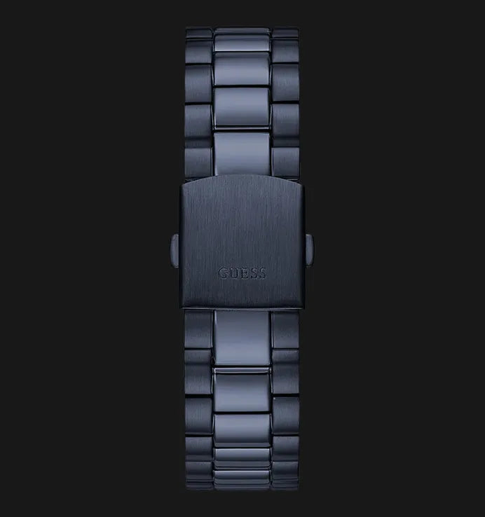  Shop Authentic Guess Connoisseur Quartz Blue Dial Blue Steel Strap Watch For Men - GW0265G9 - Luxxuri