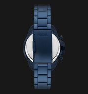  Shop Authentic Fossil Bronson Chronograph Blue Dial Blue Steel Strap Watch for Men - FS5916 - Luxxuri