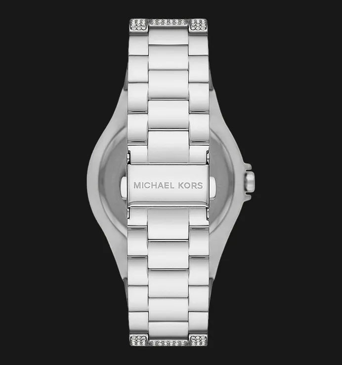  Shop Authentic Michael Kors Lennox Three Hand Blue Dial Silver Steel Strap Watch For Women - MK6990 - Luxxuri