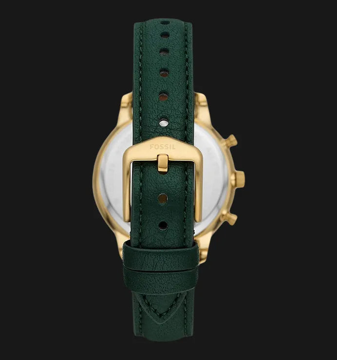  Shop Authentic Fossil Neutra Chronograph Green Dial Green Leather Strap Watch for Women - ES5239 - Luxxuri
