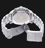  Shop Authentic Fossil Modern Machine Black Dial Silver Steel Strap Watch for Men - FS4926 - Luxxuri