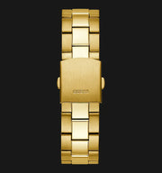  Shop Authentic Guess Axle Multifunction Black Dial Gold Steel Strap Watch For Men - GW0488G2 - Luxxuri