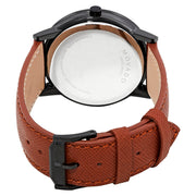  Shop Authentic Movado Museum Classic Black Dial Brown Leather Strap Watch for Men - 0607198 - Luxxuri