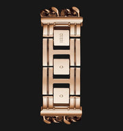  Shop Authentic Guess Mod Heavy Metal Rose Gold Dial Rose Gold Steel Strap Watch For Women - W1117L3 - Luxxuri