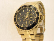  Shop Authentic Guess Chaser Chronograph Black Dial Gold Steel Strap Watch for Men - W0170G2 - Luxxuri