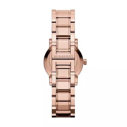  Shop Authentic Burberry Heritage Rose Gold Dial Rose Gold Steel Strap Watch for Women - BU9215 - Luxxuri