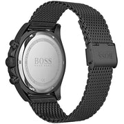  Shop Authentic Hugo Boss Ocean Edition Blue Dial Black Mesh Bracelet Watch for Men - 1513702 - Luxxuri