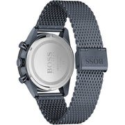  Shop Authentic Hugo Boss Pilot Edition Blue Dial Blue Mesh Bracelet Watch for Men - 1513887 - Luxxuri
