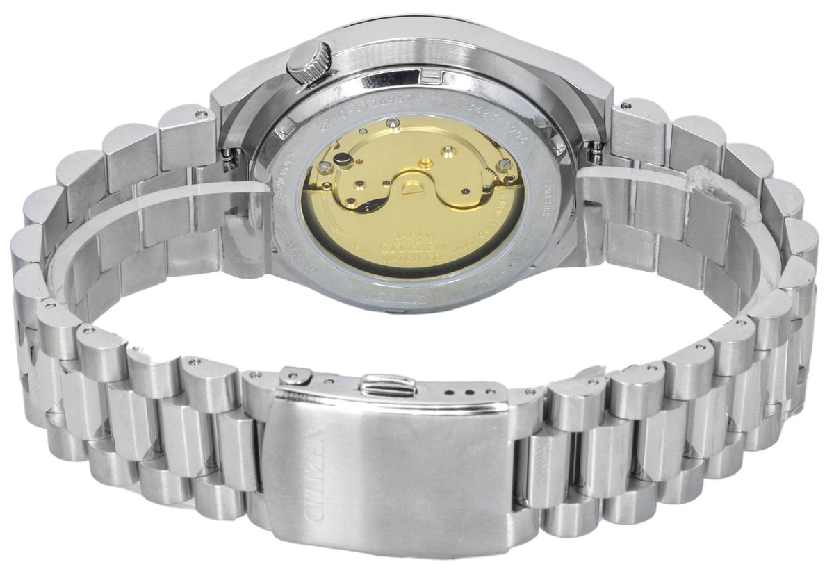  Shop Authentic Citizen Tsuyosa Automatic Blue Dial Silver Steel Strap Watch For Men - NJ0150-81L - Luxxuri