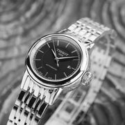  Shop Authentic Tissot Carson Automatic Black Dial Silver Steel Strap Watch For Women - T085.207.11.051.00 - Luxxuri
