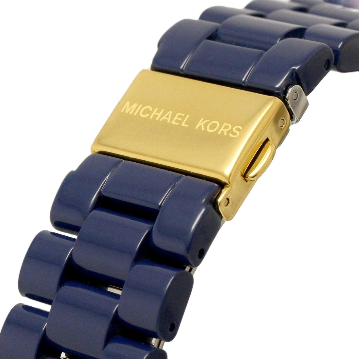  Shop Authentic Michael Kors Runway Analog Blue Dial Blue Steel Strap Watch for Women - MK7332 - Luxxuri