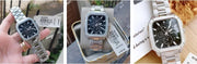  Shop Authentic Fossil Inscription Multifunction Black Dial Silver Steel Strap Watch for Men - BQ2655 - Luxxuri